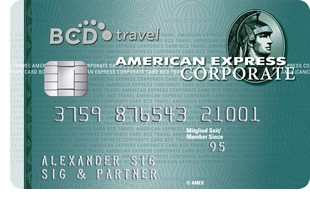 Co-Branding: Weitere Business Cards von American Express